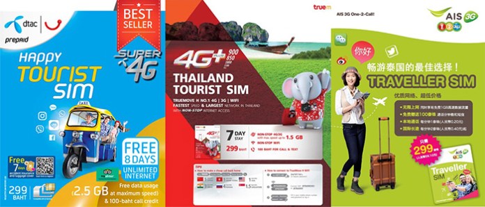 sim 4G du lich thai lan 4